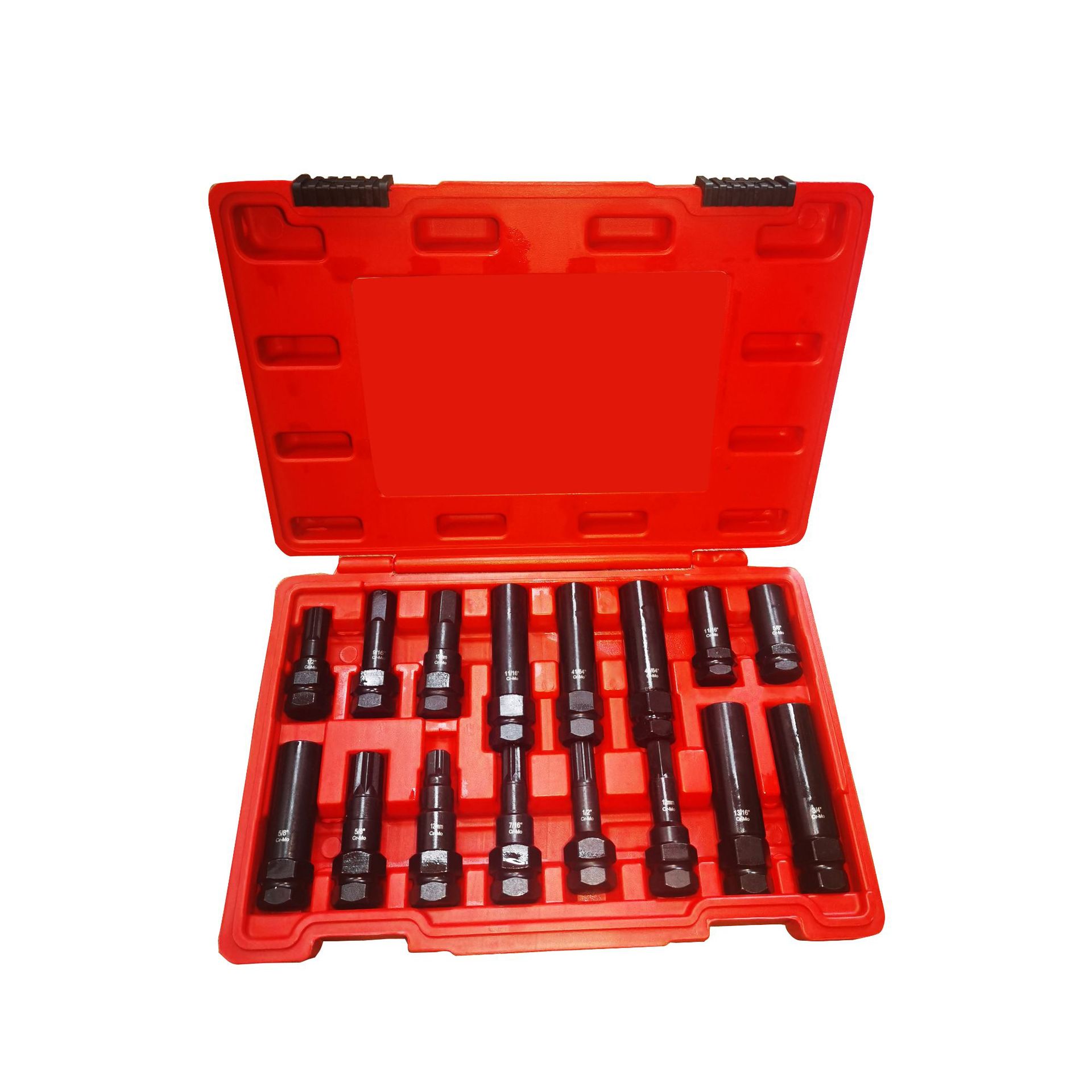 16 шт. Замок Lug Master Key Set колесо Противоугонный винт ключ тонкая настенная втулка
