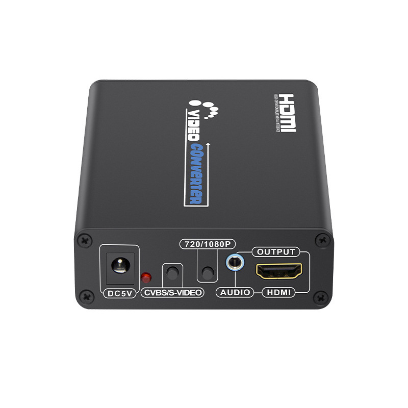 RCA CVBS AV to hdmi converter HD video AV + S-Video to HDMI converter 1080p