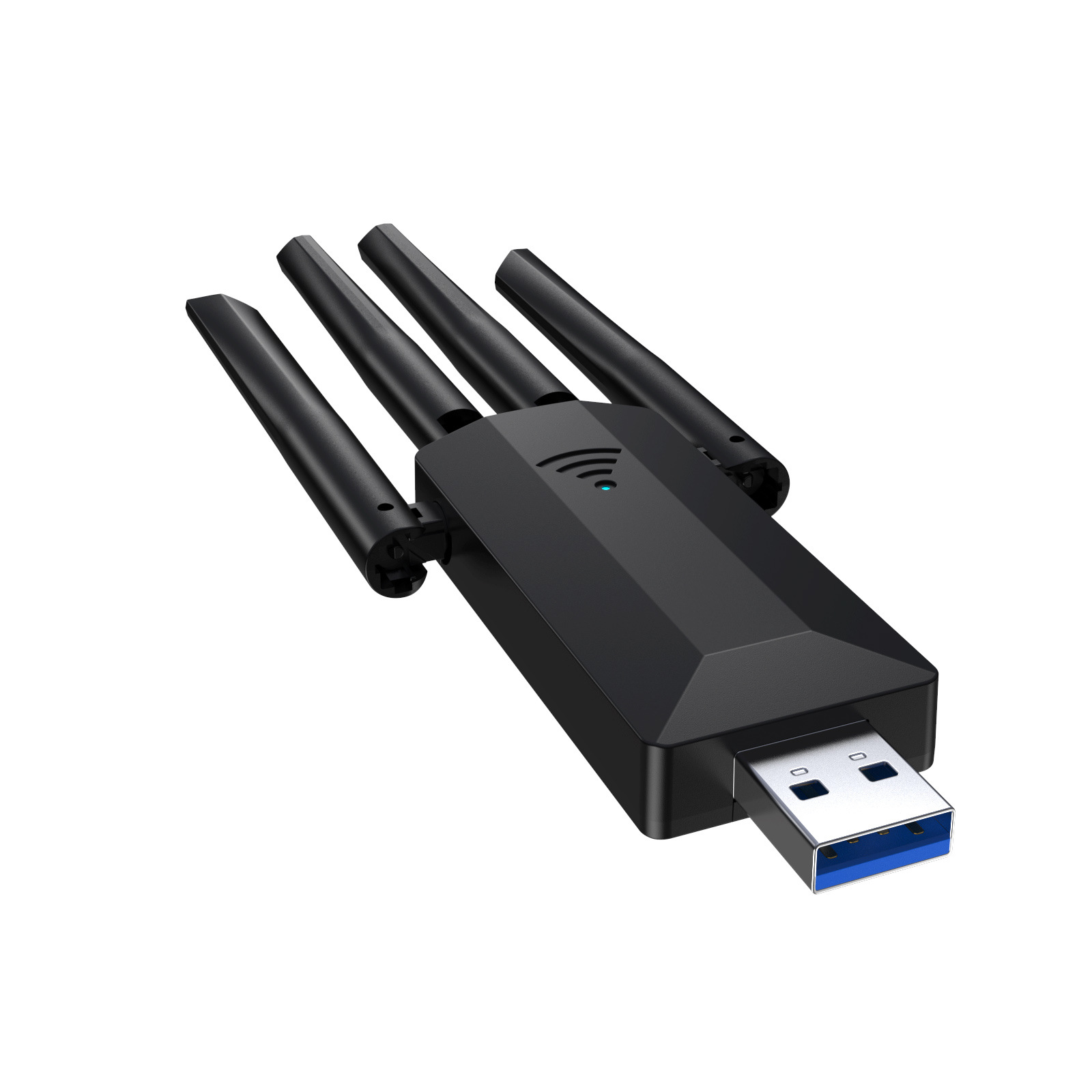 5G雙頻信號1200M免驅動usb30無線網卡台式電腦wifi接收發射器穿牆