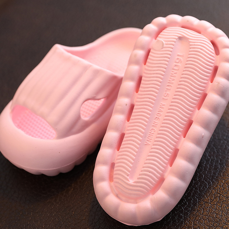 Summer Boys' and Girls' Indoor Soft Bottom Household Baby Silent Children's Slippers Home WL-179 Slippers