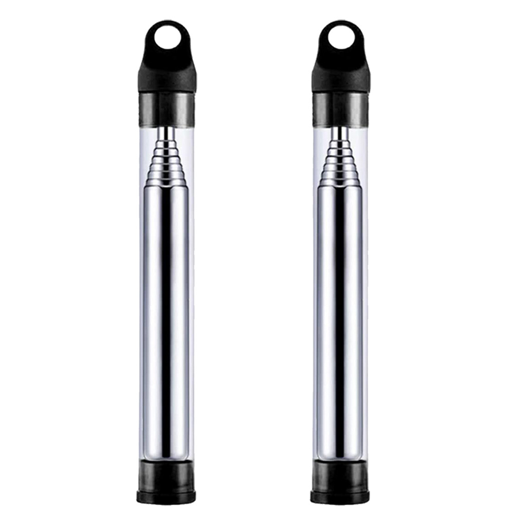 Stainless Steel Blow Fire Tube Pocket Blow Fire Tube Retractable Blow Fire Rod Camping Fire Tool