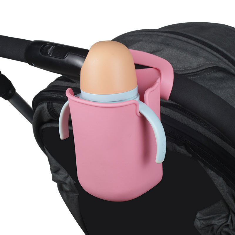 Multifunctional Silicone Cup Holder Universal Baby Bottle Water Bottle Holder Baby Stroller Cup Holder Baby Stroller Water Cup Holder