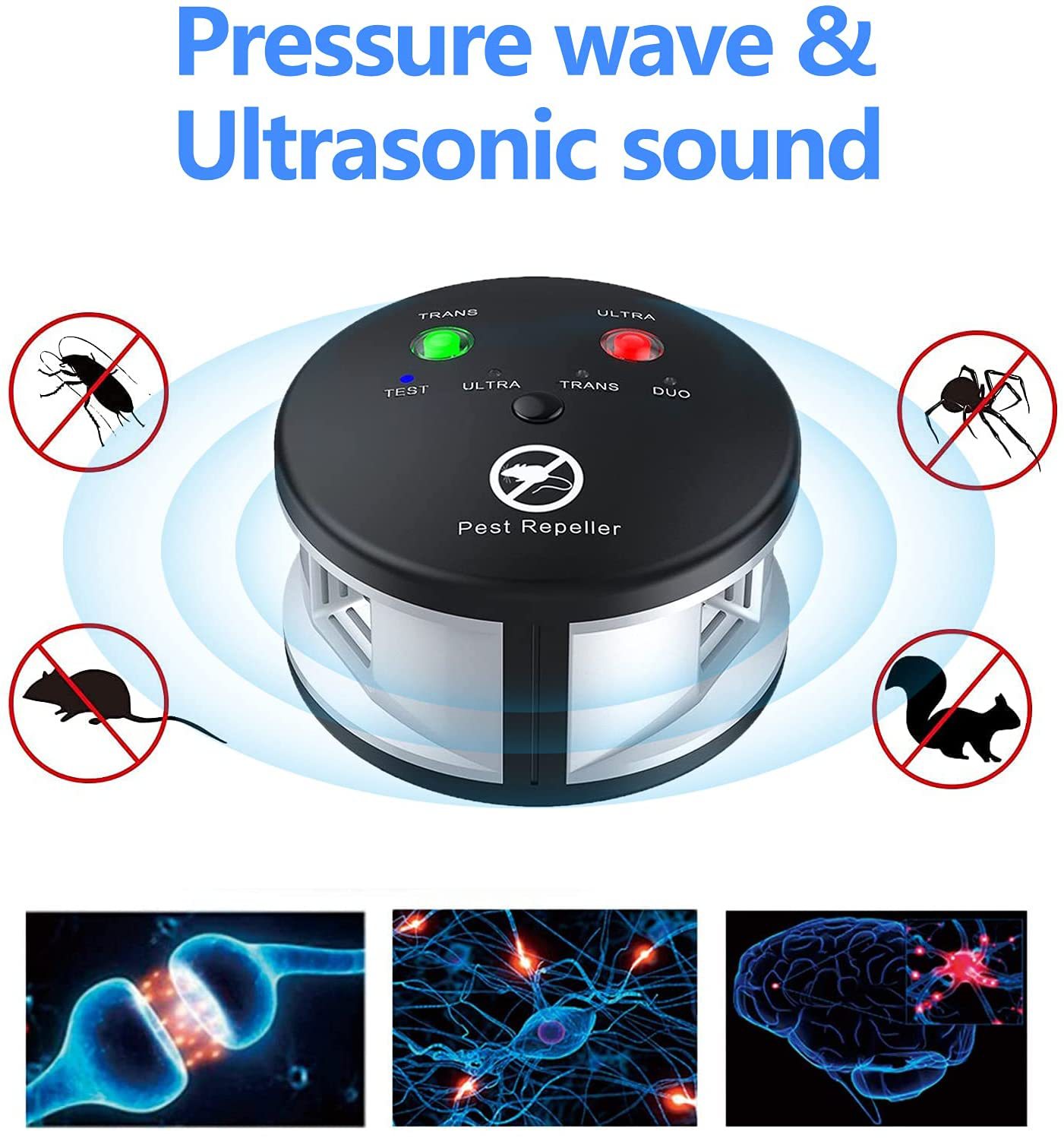 360 -Degree Undoor Ultrasonic Mole Devic