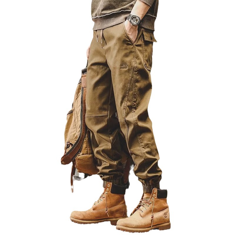 Casual Pants Men's Spring and Autumn New Korean Style Trendy Brand Loose Large Size Leg Pants Outdoor Duffy Handsome Harem Pants for Foreign Trade