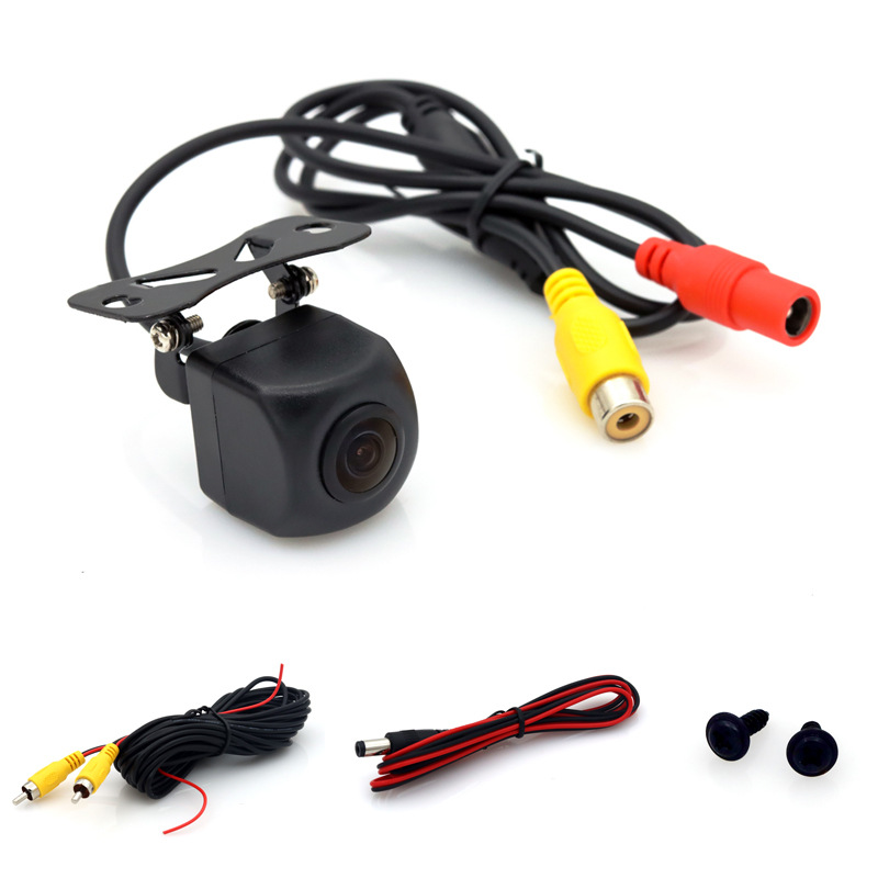External AHD 720p fisheye Starlight night vision rear view camera mirror without ruler even flower head
