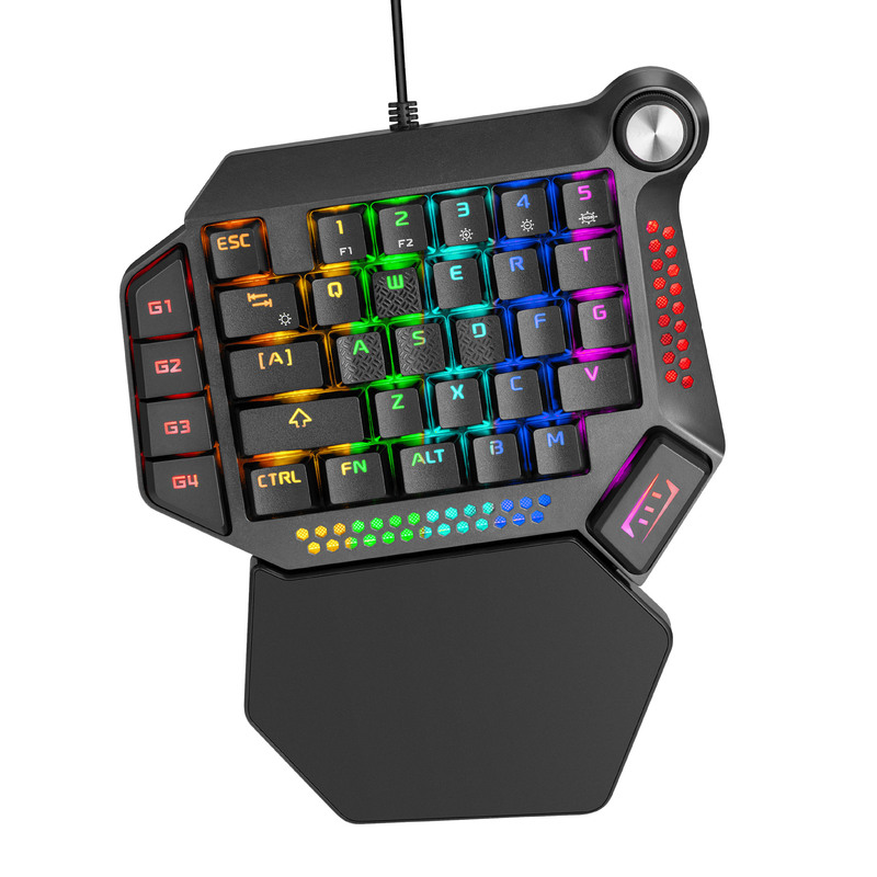 K50 K60 片手 Rgb ゲーミングメカニカルキーボードマクロ定義機能グリーンスイッチ|undefined