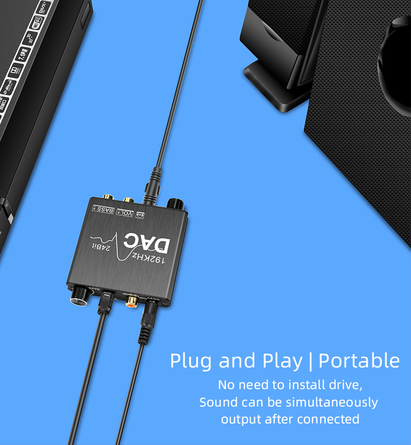 Digital to analog converters Digital to Analo DAC 192kHz