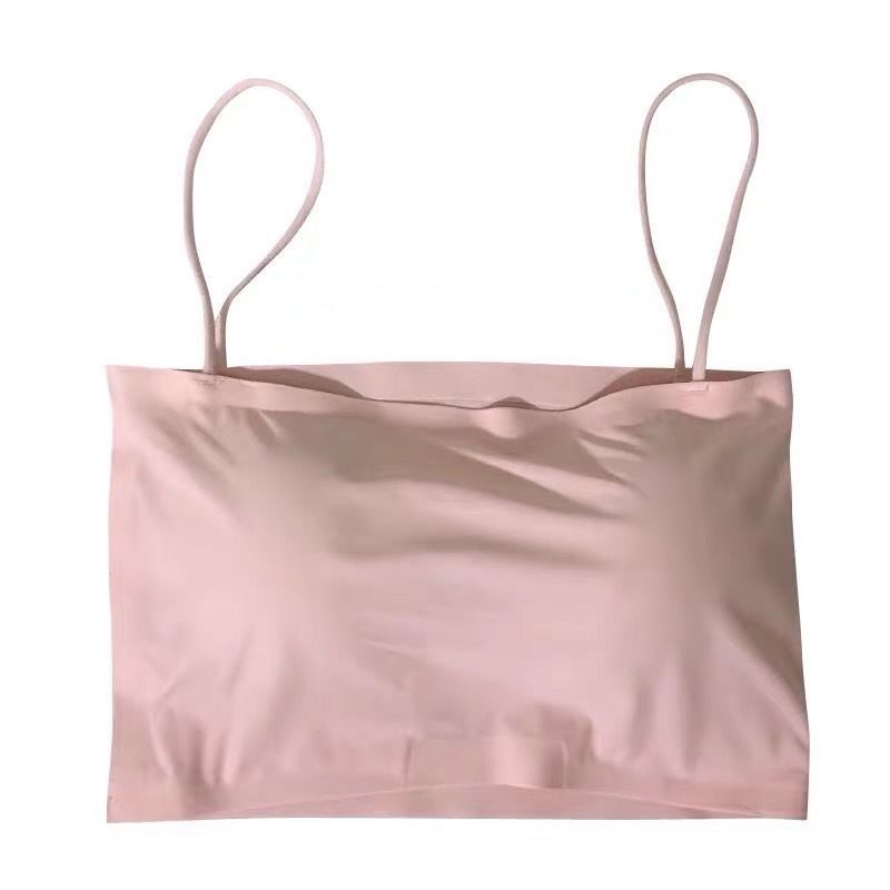 Summer Ice Silk Chest Wrap Underwear for Female Students Korean Style Sexy Tube Top Base Sling Small Vest for Girls Inner Wear Thin Style