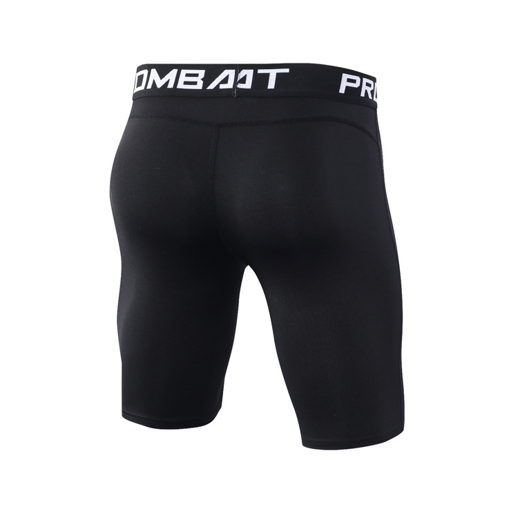 Men's Colorful Five-point Pants Running Training Basketball Yoga Shorts High Elastic Sweat-wicking Compression Tight Sports Pants