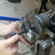 Front wheel brake cylinder return tool butterfly brake piston return adjustment car brake pad replacement special
