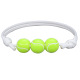 6 White line tennis