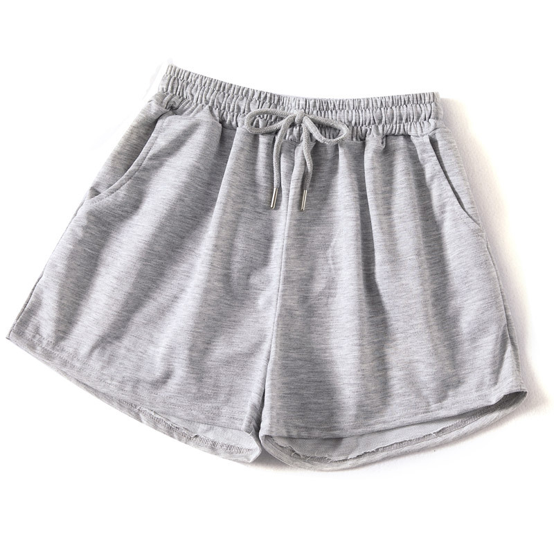 Sports Shorts Women's Summer Loose Korean Style 2022 New Style Outer Wear Slimming Students Casual Pocket Hot Pants 0581