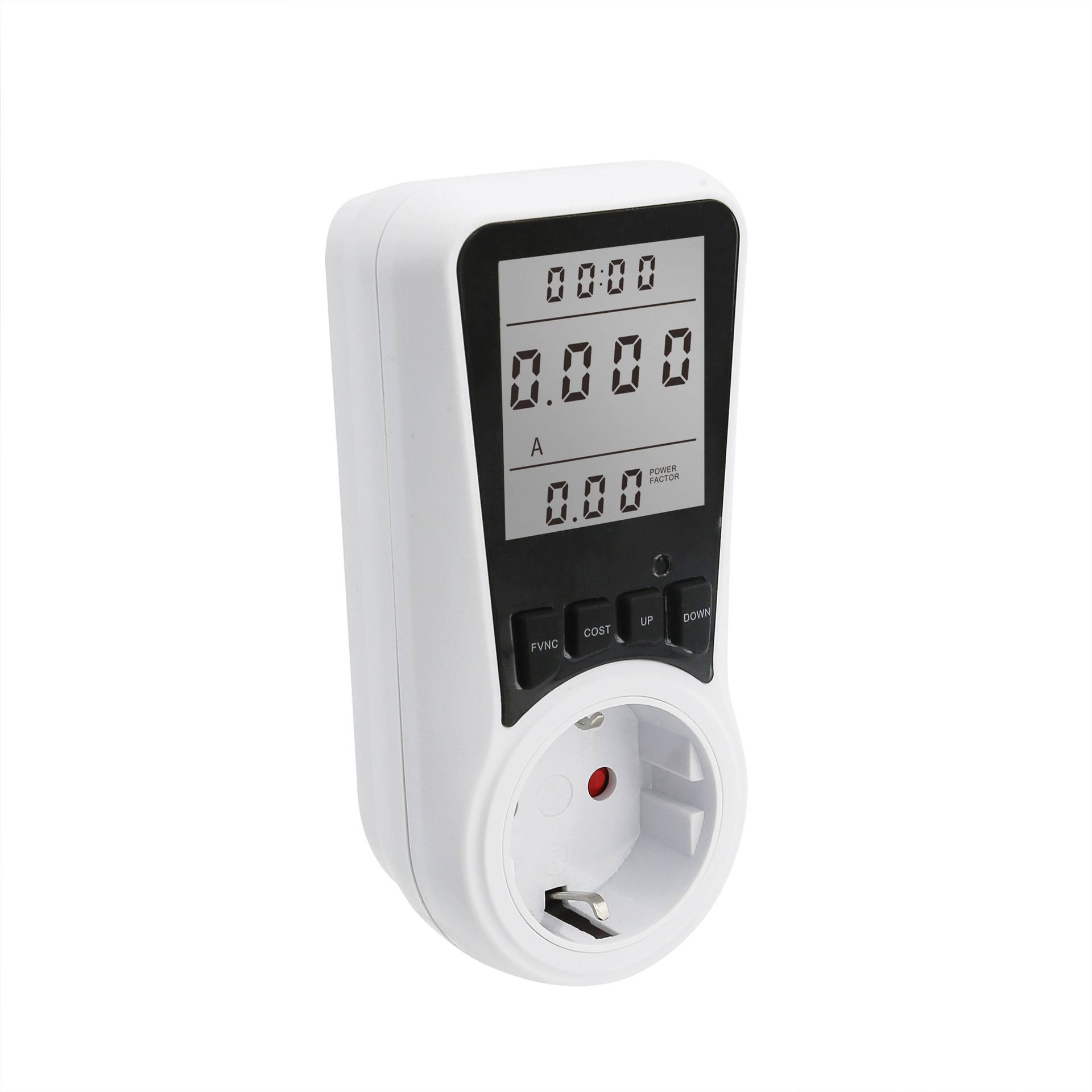 Conventional German European Power Metering Socket Power Monitor Billing Socket Household Billing Socket