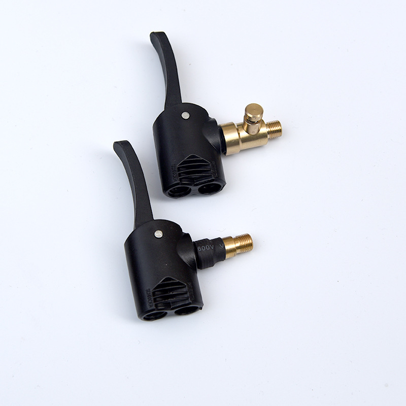 On-board air pump changeover nozzle extension nozzle car tire beauty nozzle screw air nozzle adapter quick clip quick connect beauty nozzle