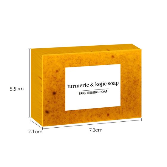 Europe and the United States TK turmeric soap lemon soap kojic acid soap ginger handmade cold soap bath soap