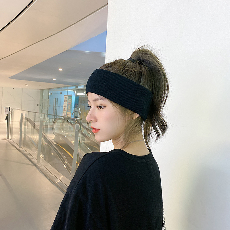 Star with sports hair band Men's Tide sweat-absorbent headscarf boys hair band women running headband headband headband wholesale