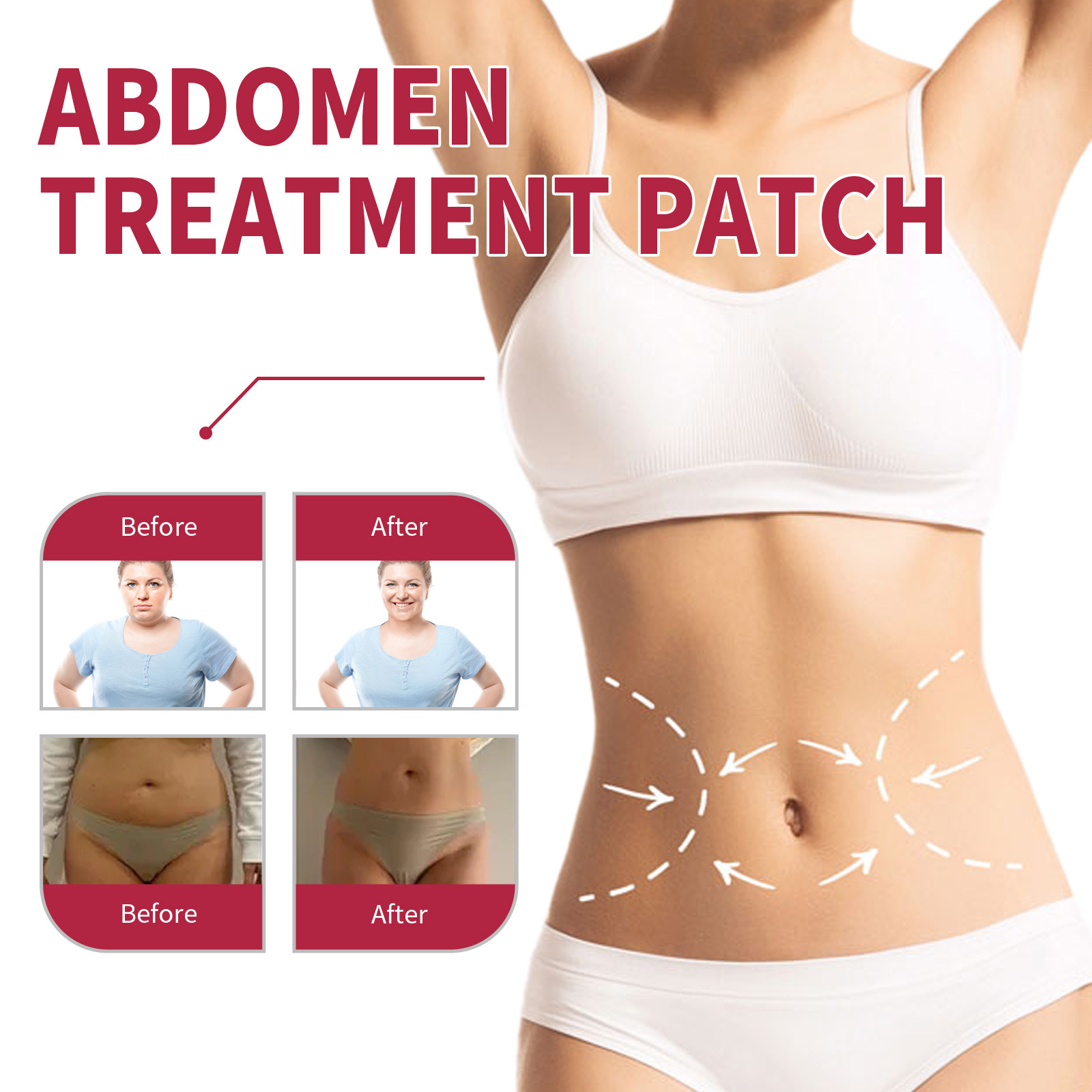 South Moon Abdominal Tightness Patch Abdominal Slimming Laxation Shaping Bodybuilding Lazy Body Shaping Neck Patch