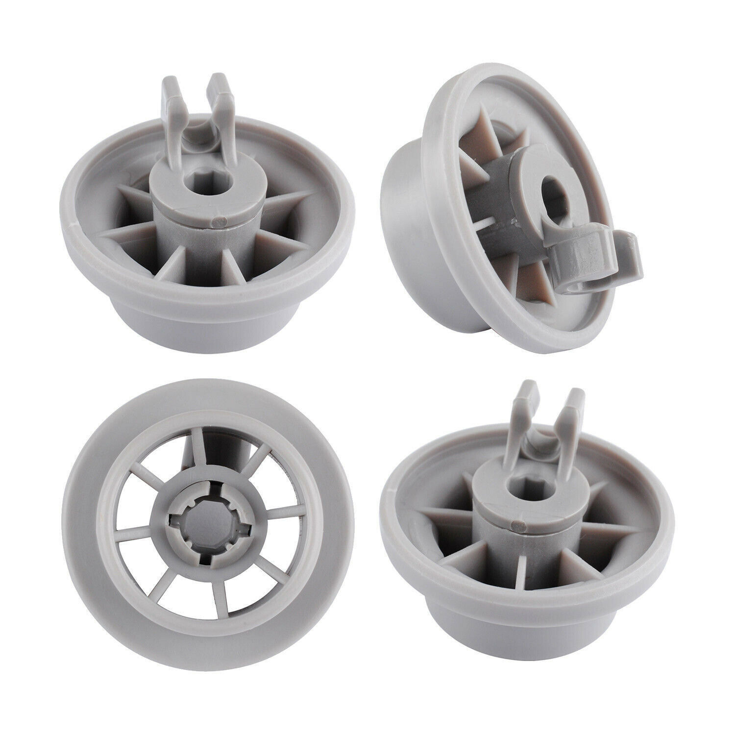 Набор из 4 шт. подходит для Bosch Siemens Neff. 165314   Колесо аксессуаров для посудомоечной машины