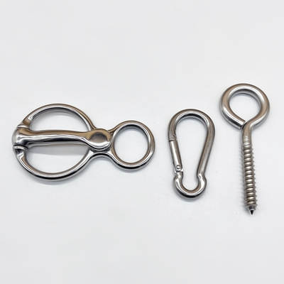 Wholesale stainless steel harness equestrian supplies Bolt horse buckle rope buckle three-piece set bolt rope buckle tension buckle horse rope buckle