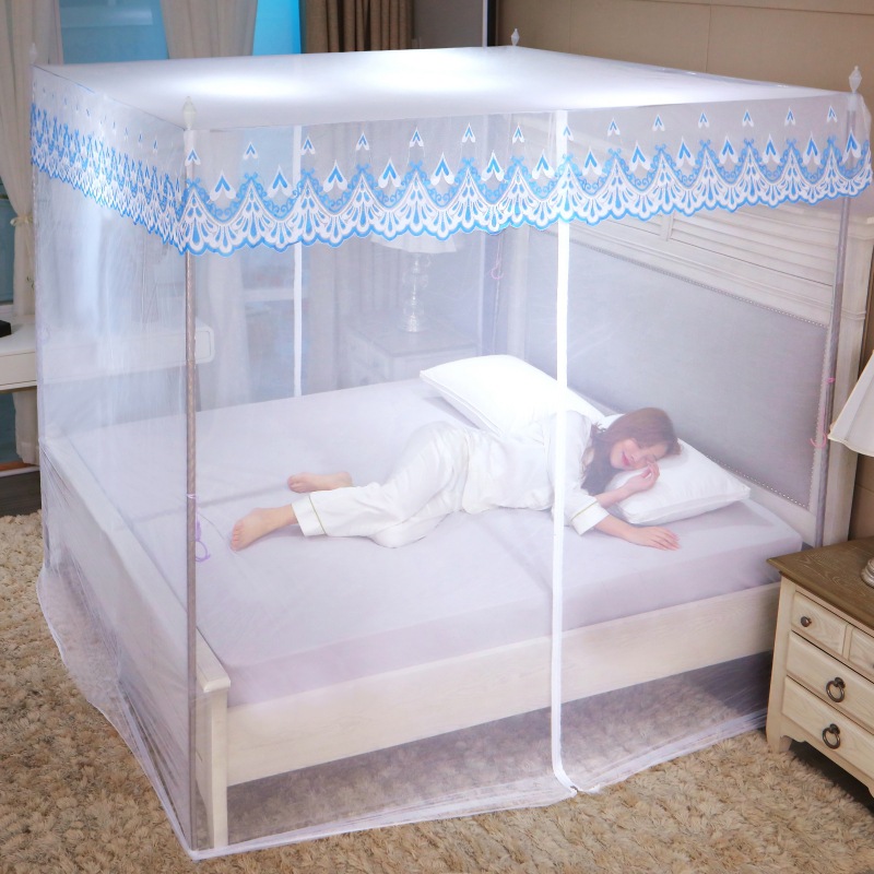 Mosquito Net anti-drop closed anti-drop household bedroom new encryption wholesale increase space thick dustproof zipper