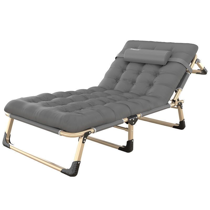 Portable lazy folding bed single office lunch break bed hospital accompanying bed simple folding bed home recliner