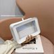Manufacturers in stock fashion simple transparent pvc waterproof cosmetics storage bag, cross-border new wash cosmetic bag