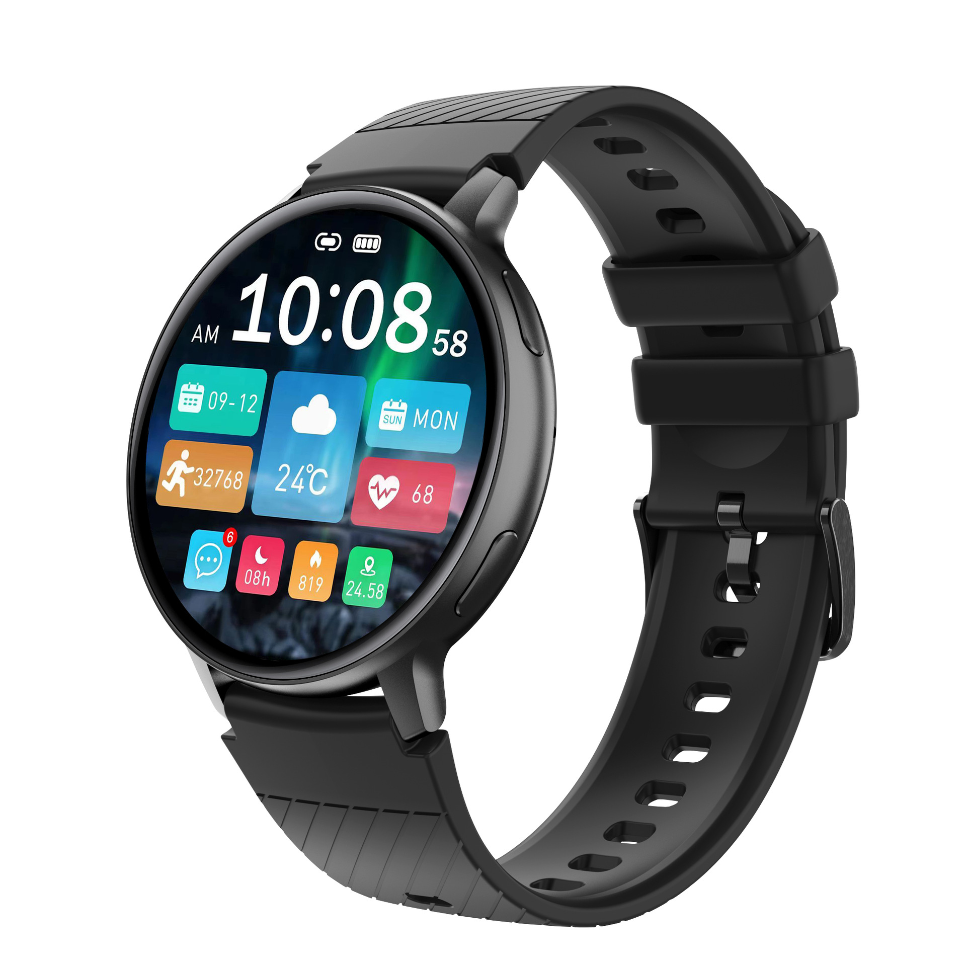 New S53 smart watch Bluetooth call heart rate blood oxygen weather Music Control smart bracelet sports watch