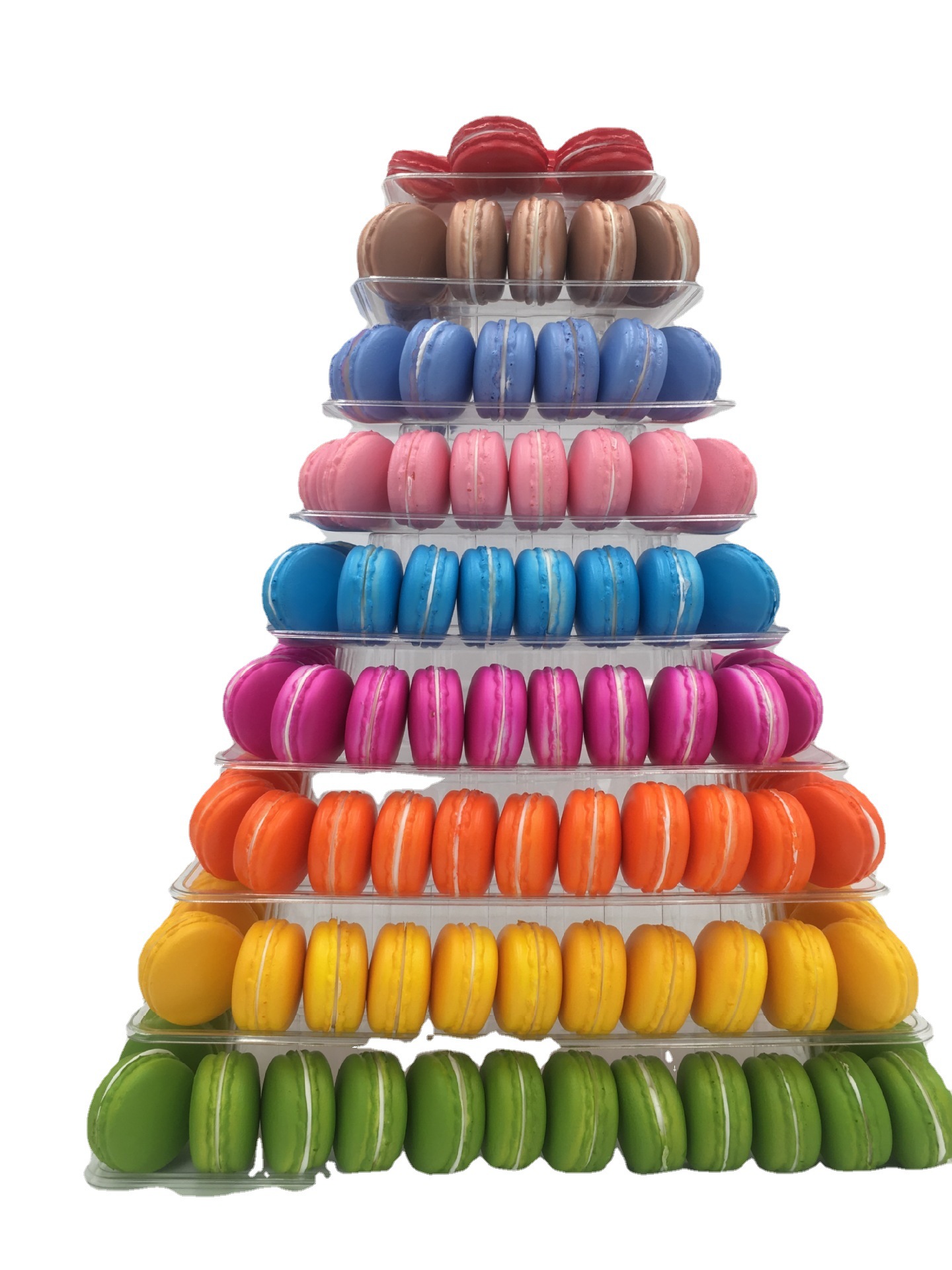 Macaron packaging 9-layer macaron display stand macaron tower wedding display stand macaron display stand
