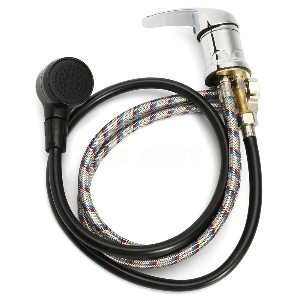 Cross-border shampoo bed shower hairdressing barber shop hot and cold mixing valve salon bathtub faucet switch hair salon nozzle
