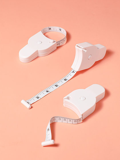 Manual measuring tape measure circumference ruler waist circumference three circumference ruler tape measure arm circumference leg circumference head circumference soft ruler