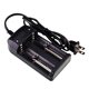 Ring high 32650/26650/18650 4.2V strong flashlight lithium battery charger double slot 1A2A high speed