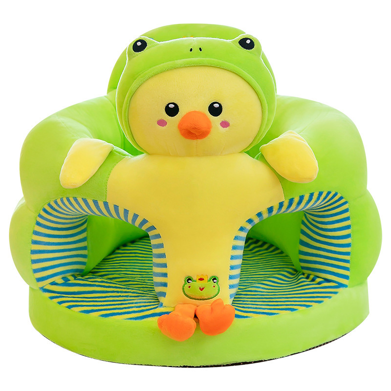 Balanced bottom anti-rollover safety baby learning to sit on sofa children's small sofa cartoon infant seat cross-border wholesale