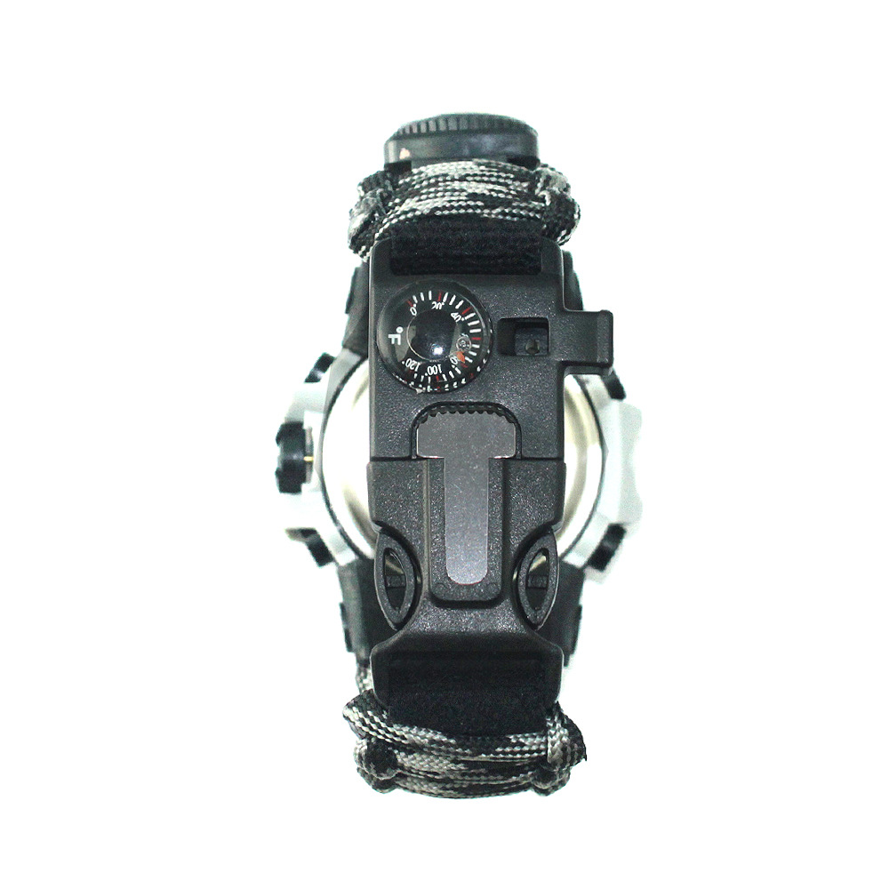 Amazon Cross-border Mountaineering Watch Men's Outdoor Sports Compass Watch Thermometer Multifunctional Tactical Watch