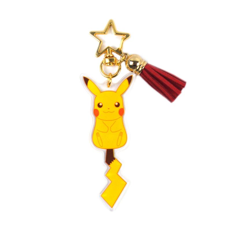 ポケモンアクリルキーホルダーかわいい二次ペットエルフゲームピカチュウ周辺オフィス文化キーホルダーアクセサリー|undefined