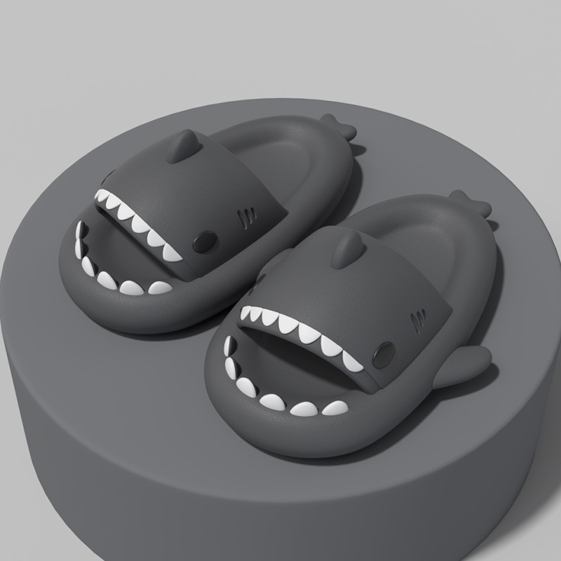 [Generation hair] 2 generation children's shark slippers summer
