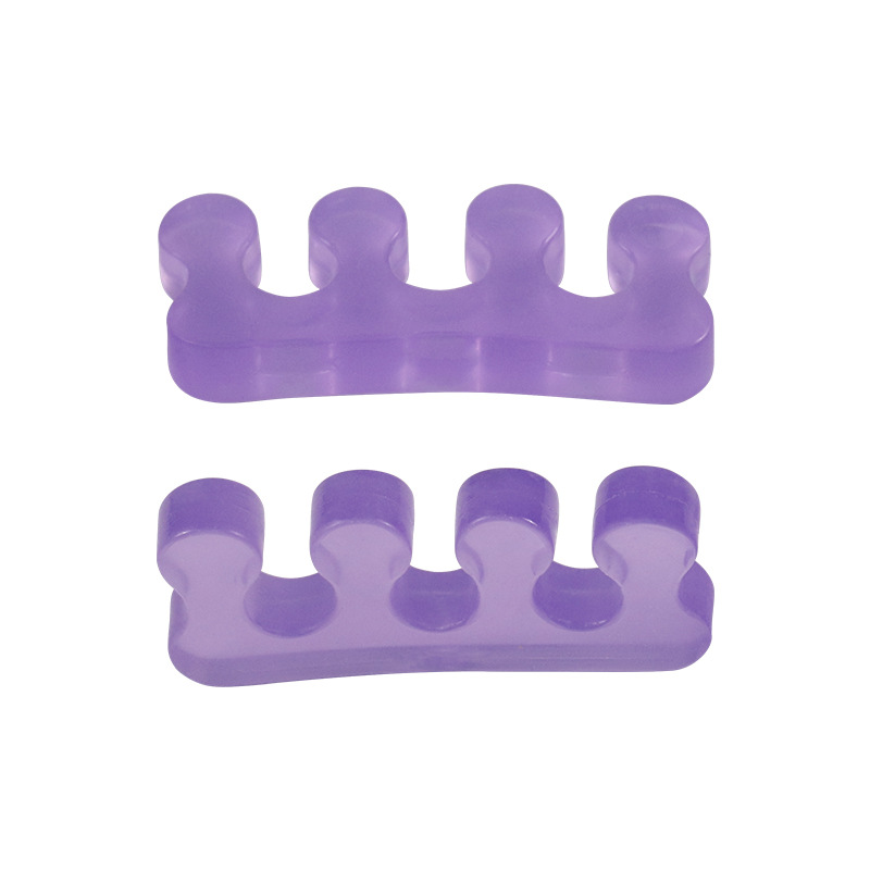 Foot valgus split toe fixator toe overlap orthosis three hole blue orthosis Big Foot Bone Separator