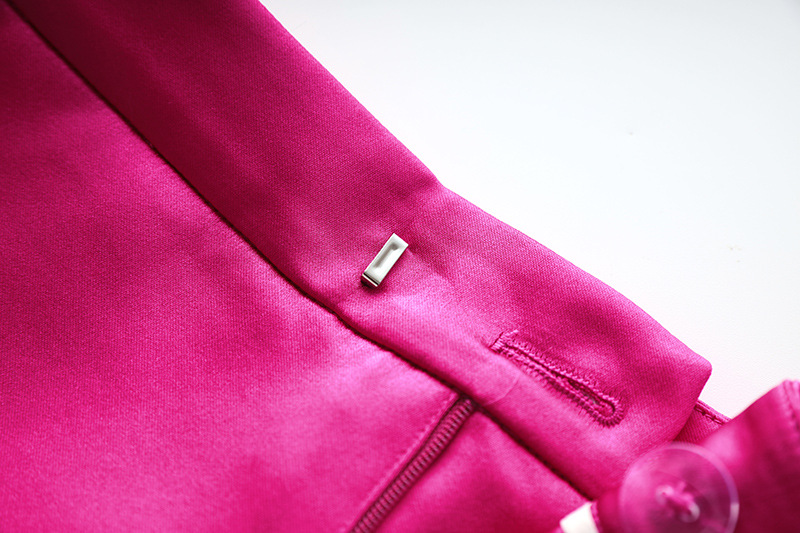 High-end French Retro Spring and Summer Sanding Bright Noodles Niche Design Suit Jacket Vest Skirt Three-piece Set_voghion.com