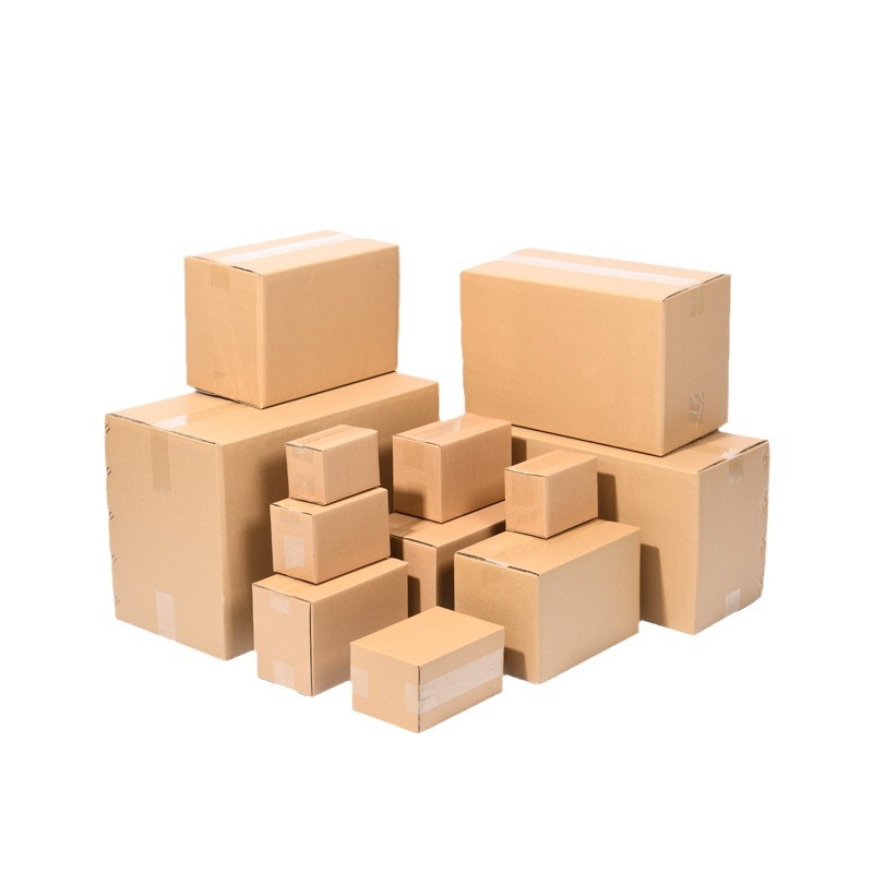 Postal Express box wholesale long corrugated paper box extra hard Express E-Commerce carton packaging carton packing box