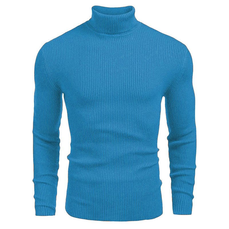 2023 foreign trade Men's sweater men's turtleneck sweater autumn and winter European and American men's sweater long sleeve pullover sweater