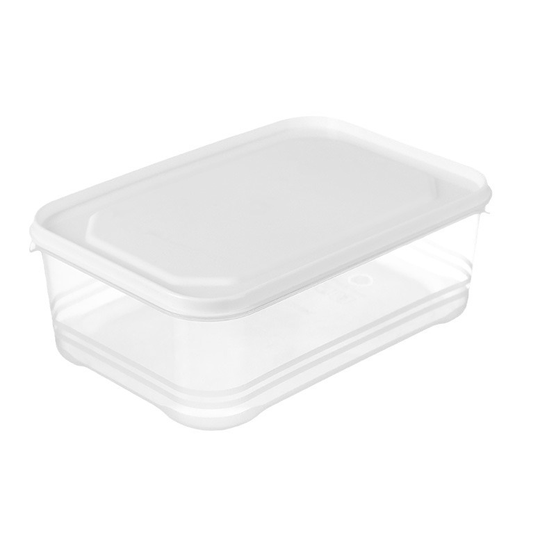 Refrigerator frozen meat box storage box food grade food classification grid fruit box non-flavor sealed fresh-keeping frozen box