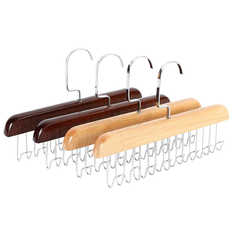 Multifunctional Wooden Hanger Underwear Camisole Storage Rack Drying Rack Home Student Dormitory Drying Rack Hanger