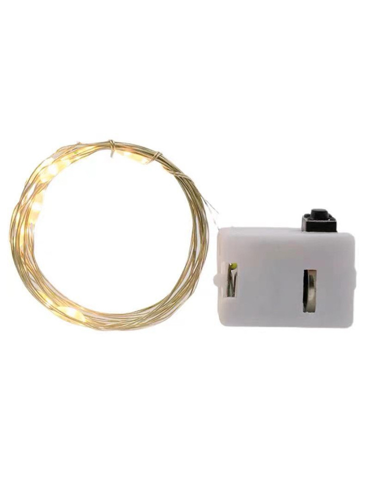 LED copper string lights flower cake waterproof colored lights wave ball gift box decorative lights all over the sky star atmosphere small string lights