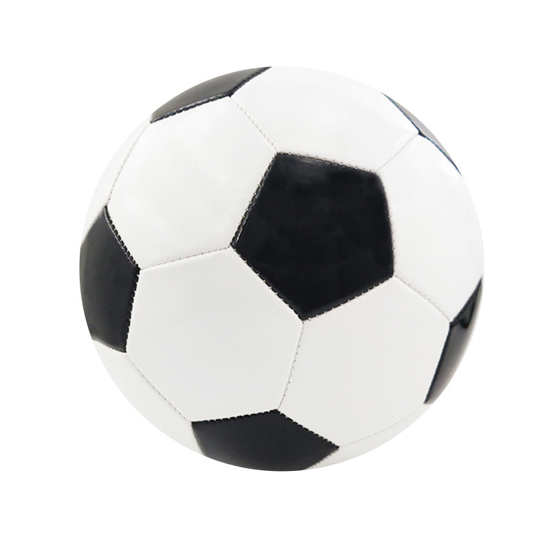 1.6 m är svart och vit fotboll. Image