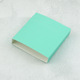 Lake Blue Paper cover (paper cover can be customized LOGO);7x7x2cm