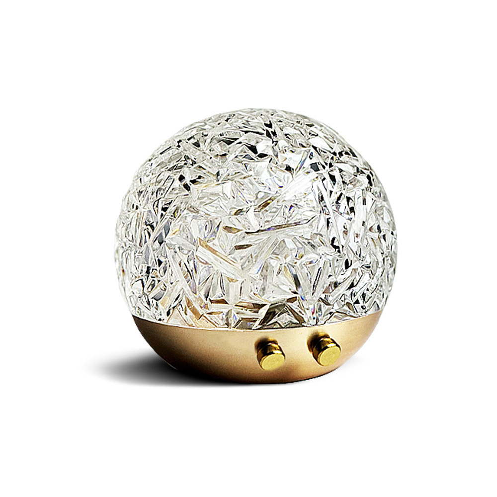 Cross-border Rotating Dynamic Spherical Creative Bedside Living Room Romantic Gift Atmosphere Desk Lamp Corrugated Eye Protection