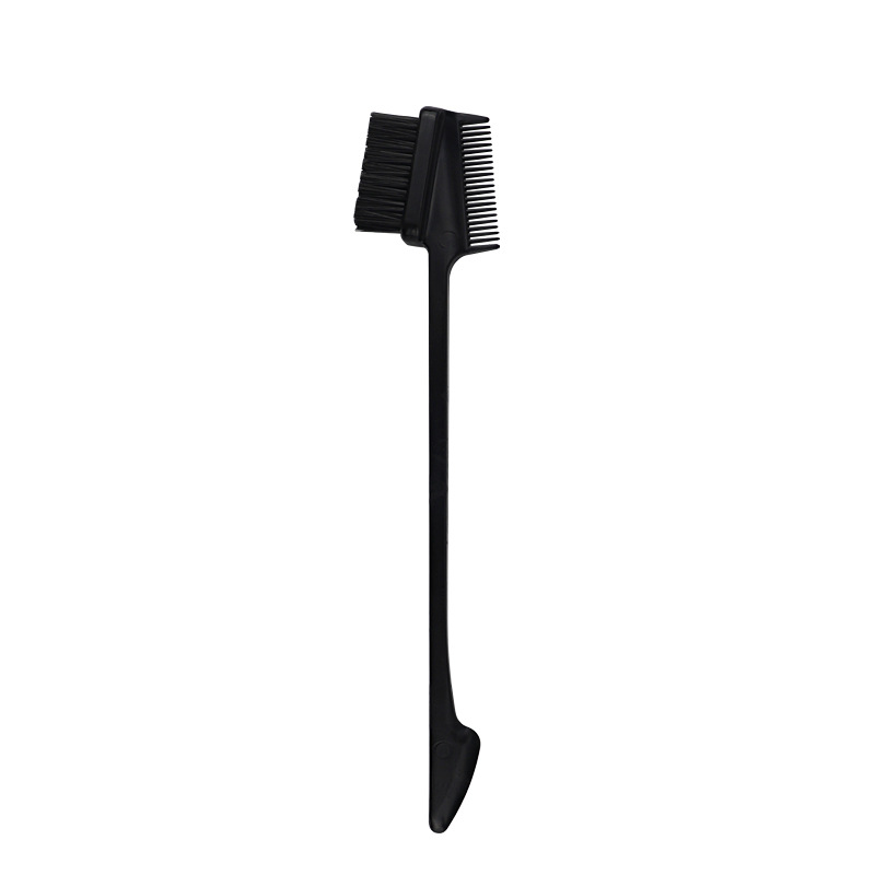 Foreign trade multi-use eyebrow brush broken hair brush double hairline comb toothbrush eyebrow brush eight claw comb with hairdressing set