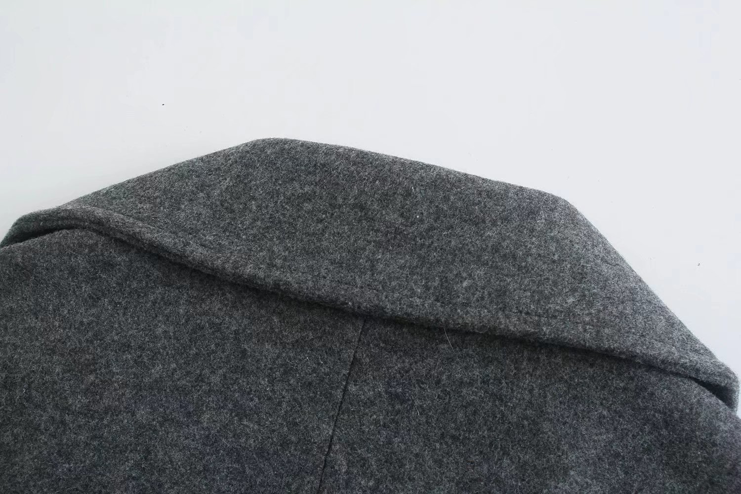 Women's multi-color autumn and winter New lapel double-breasted long thickened woolen overcoat coat 3046293_voghion.com