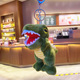 Plush Dark Green Tyrannosaurus Rex