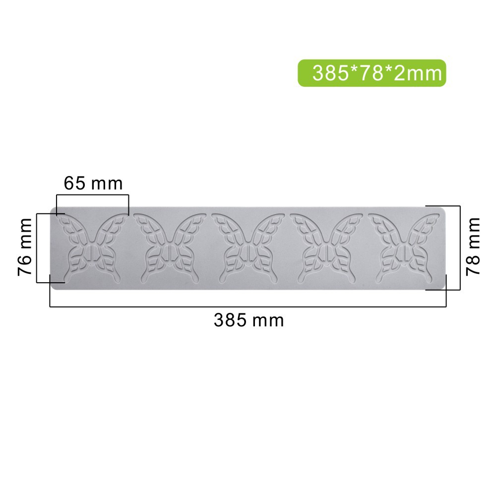 New Spot Butterfly Hive Leaves Flip Sugar Lace Cake Silicone Mold Chocolate Creative Decorative Baking Mold