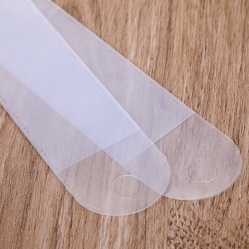 In stock frosted pencil case transparent solid color universal pencil case hanging gift pen pen case wholesale printable LOGO